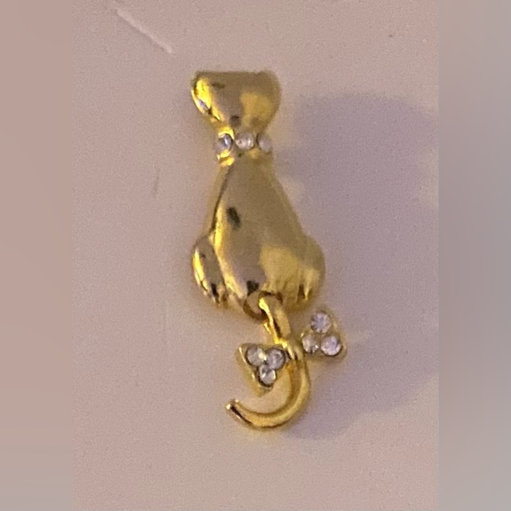 Vintage Cat  Brooch